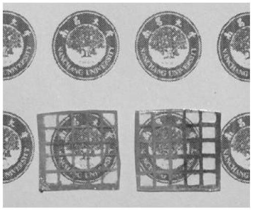 Method for preparing ultra-thin metal grid flexible transparent electrode by ink-jet printing combining electroless plating process