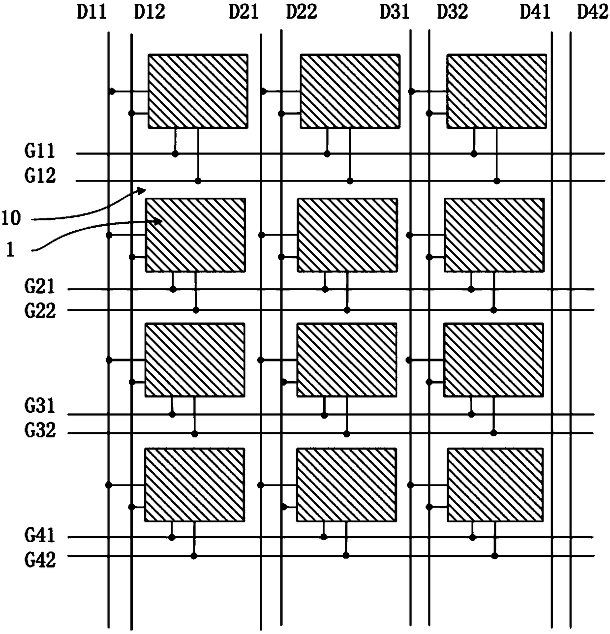 Liquid crystal display panel and driving method thereof