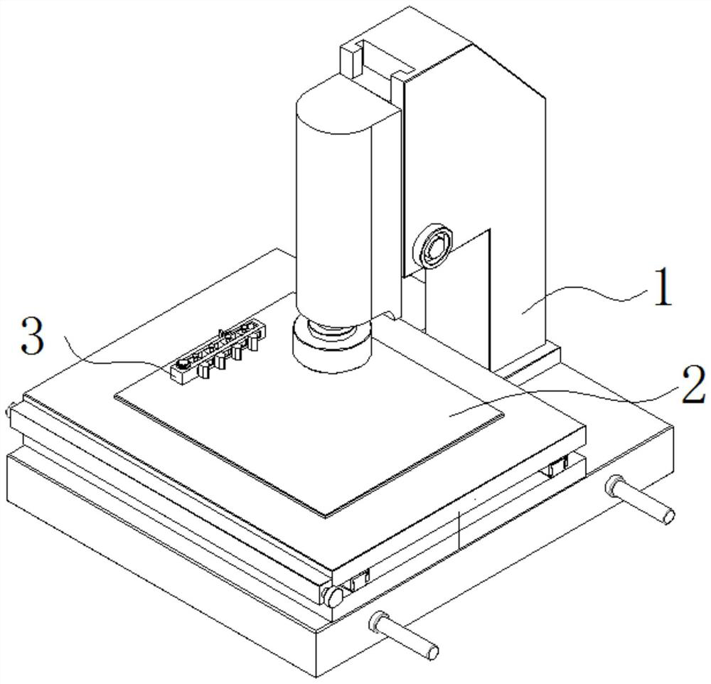 Rapid detection equipment based on measuring instrument and use method thereof