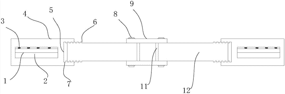 Detachable type logistics transfer pallet