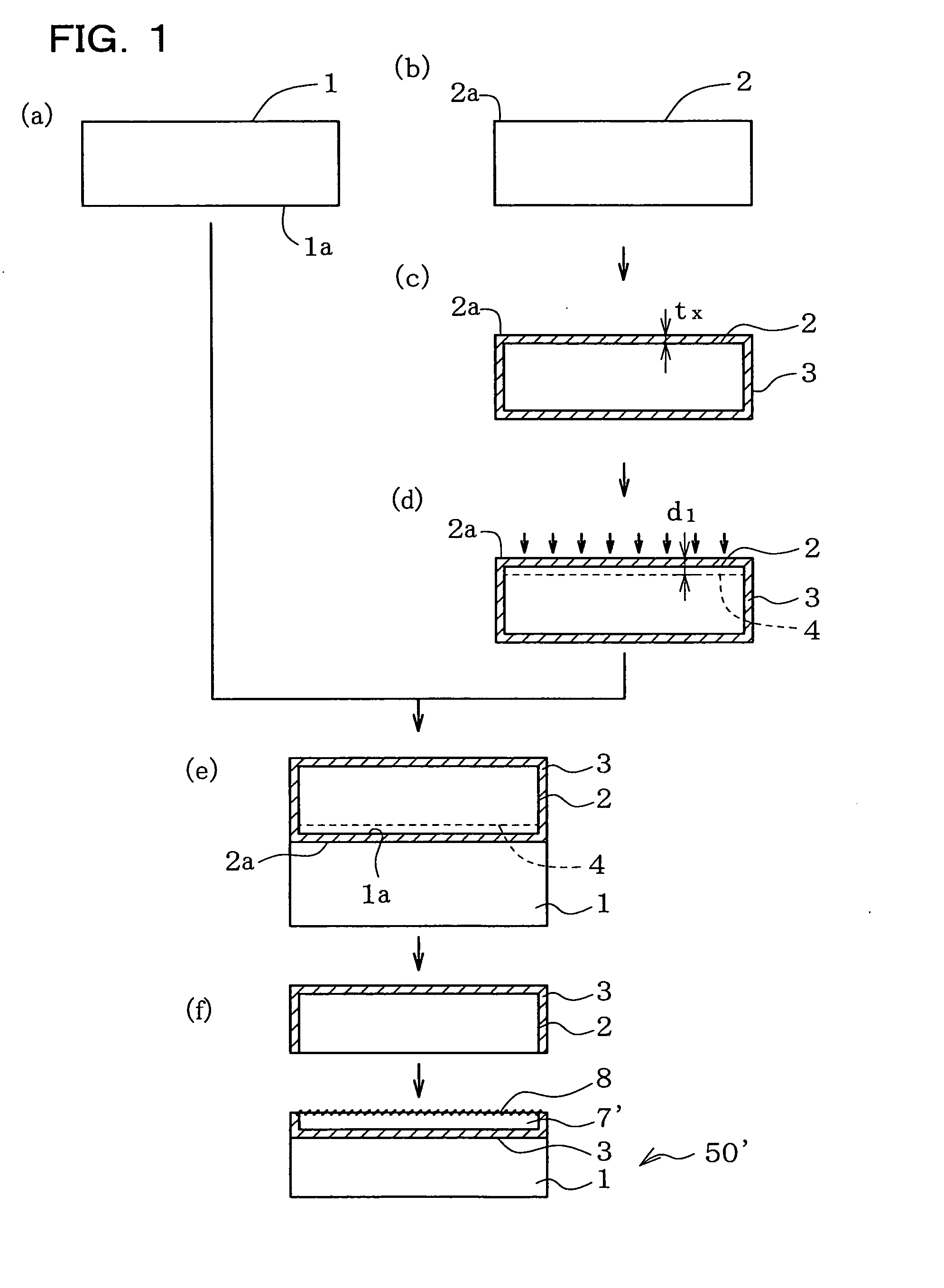 Production method for soi wafer