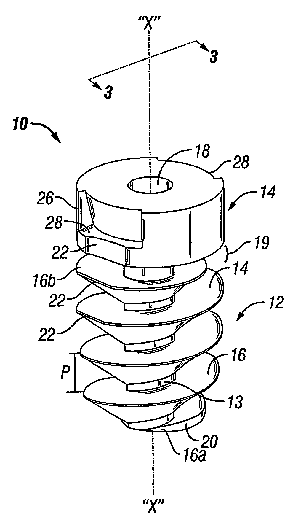 Multiple member interconnect for surgical instrument and absorbable screw fastener