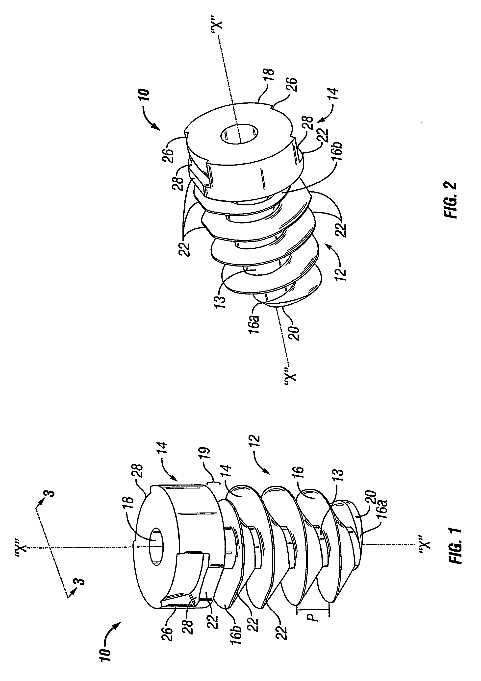 Multiple member interconnect for surgical instrument and absorbable screw fastener