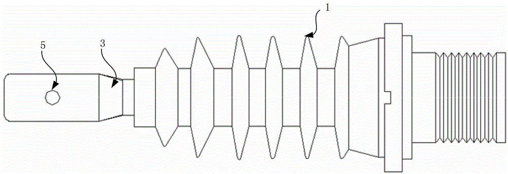 A capacitor voltage measuring circuit device applied to 10kv distribution network