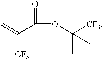 Monomers for photoresists bearing acid-labile groups of reduced optical density