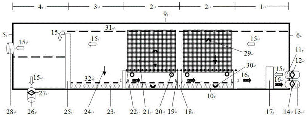 A kind of clam killing pond device and killing method