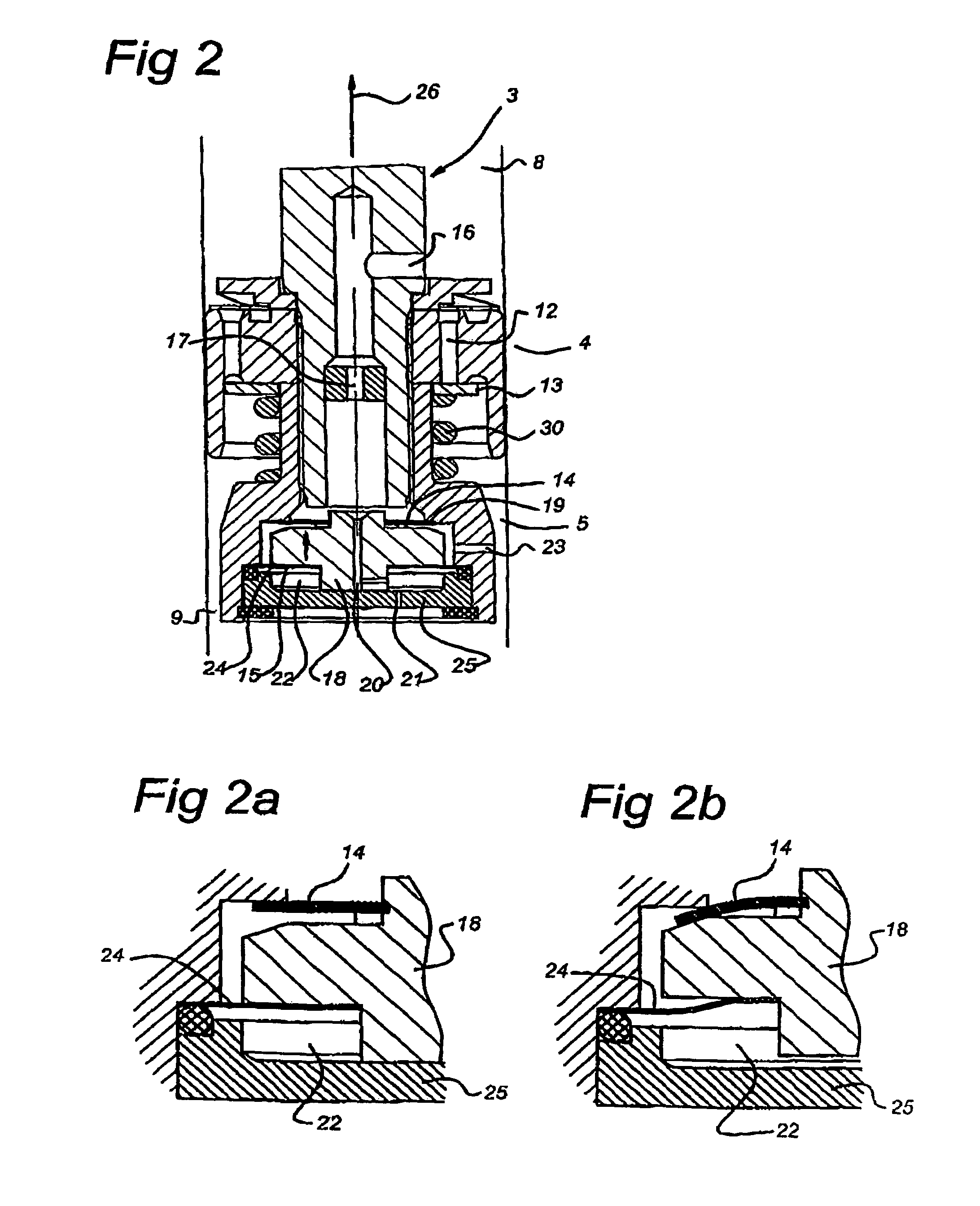 Shock absorber with frequency-dependent damping