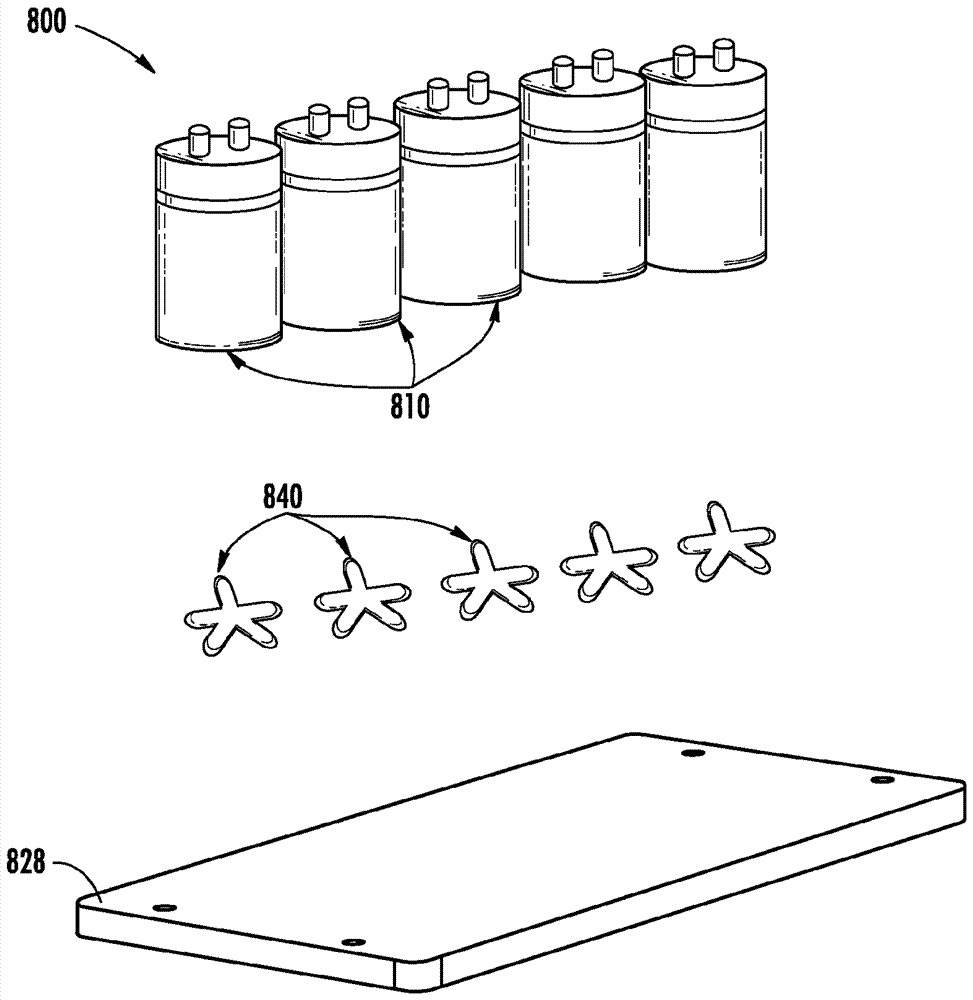 Battery module with cell fixation