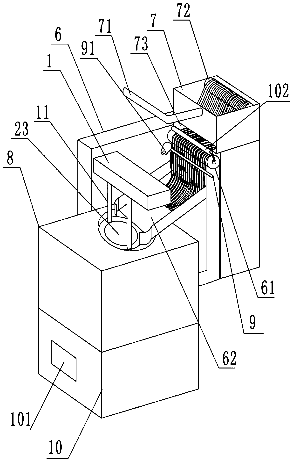 A kind of spinning system and using method thereof