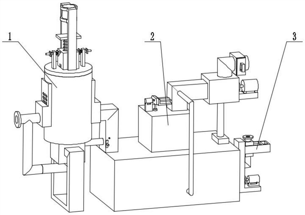 Hydraulic oil recovery processing device