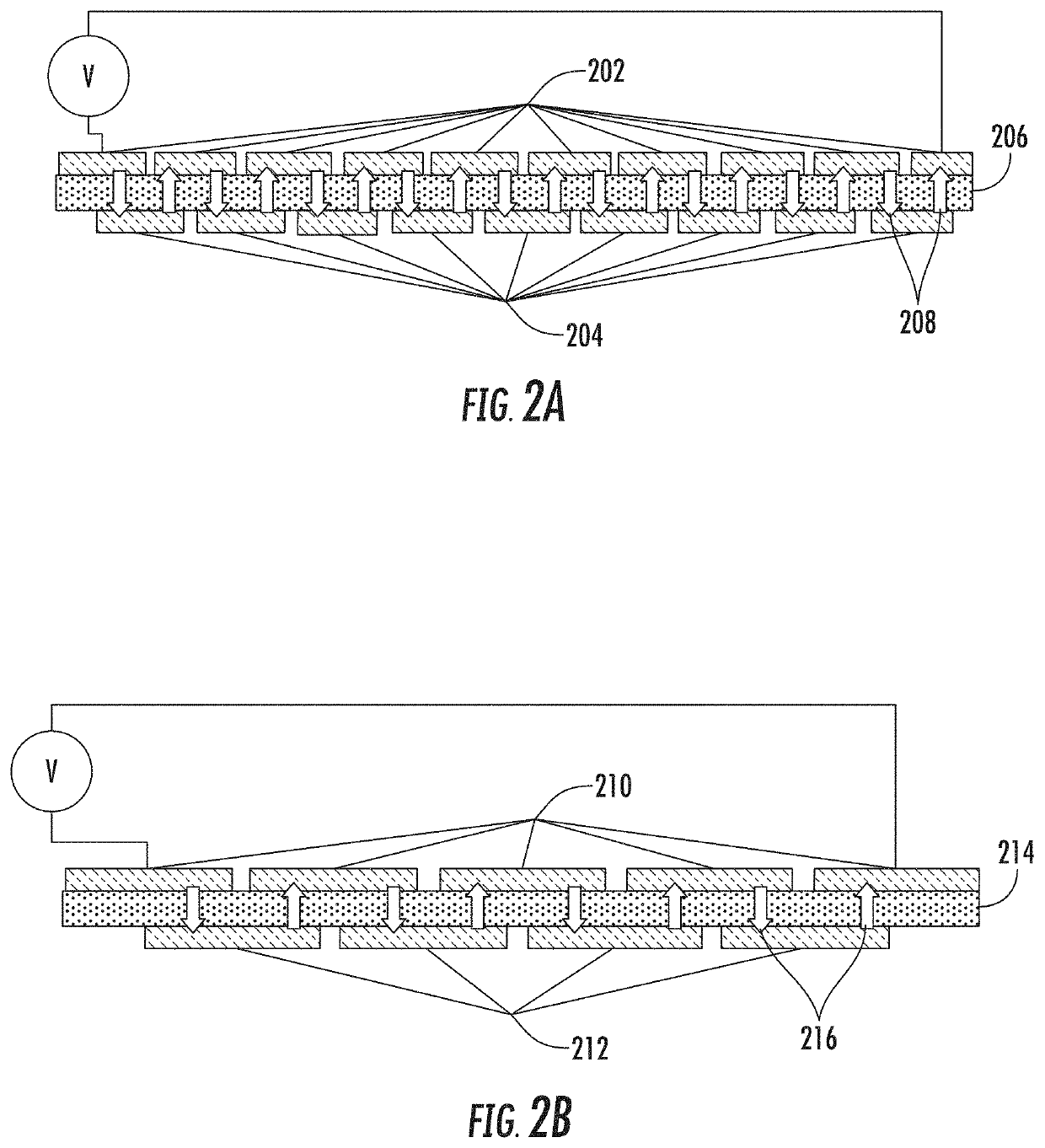 Pptc heating element having varying power density