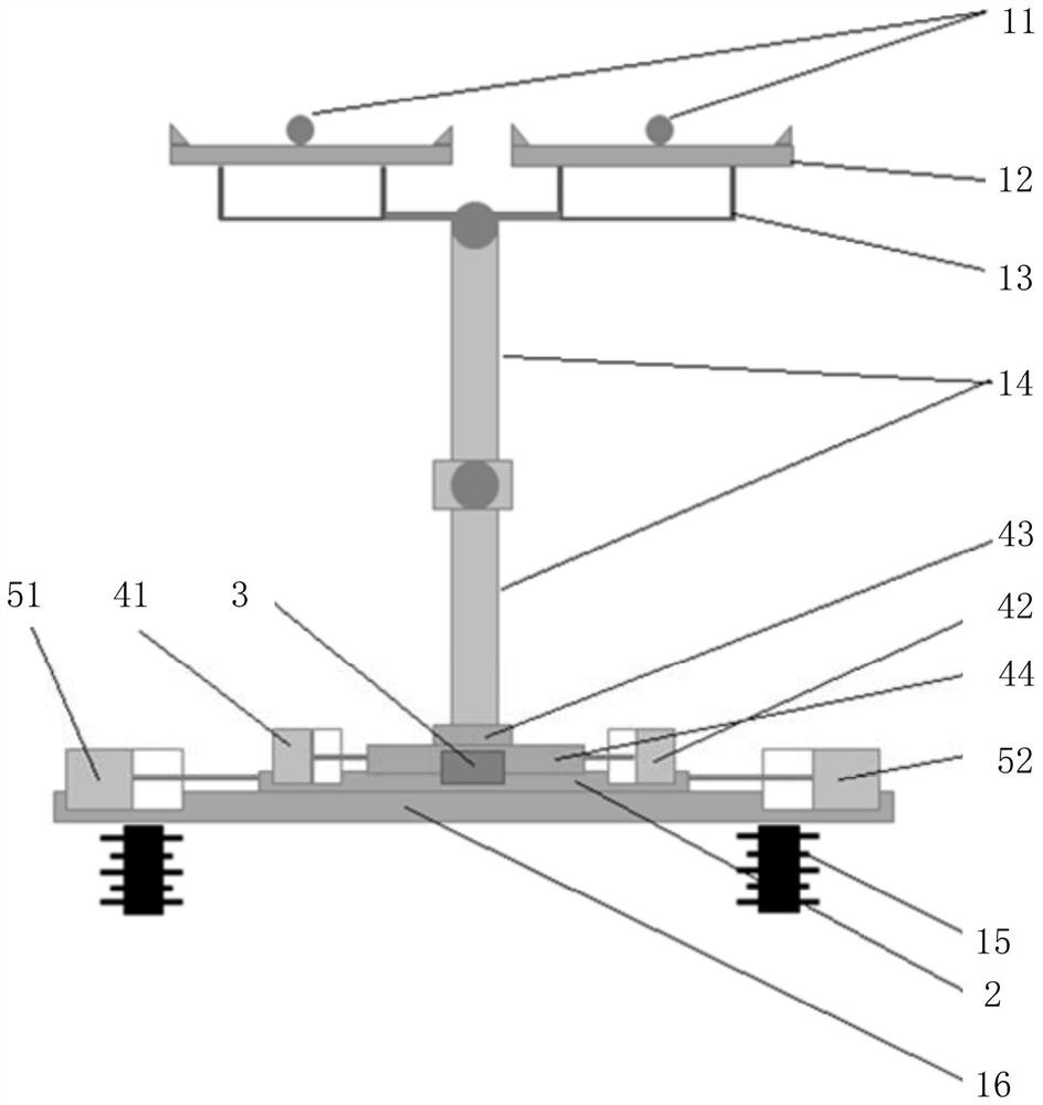 Double-source pantograph self-adjusting system and method for trackless electric truck