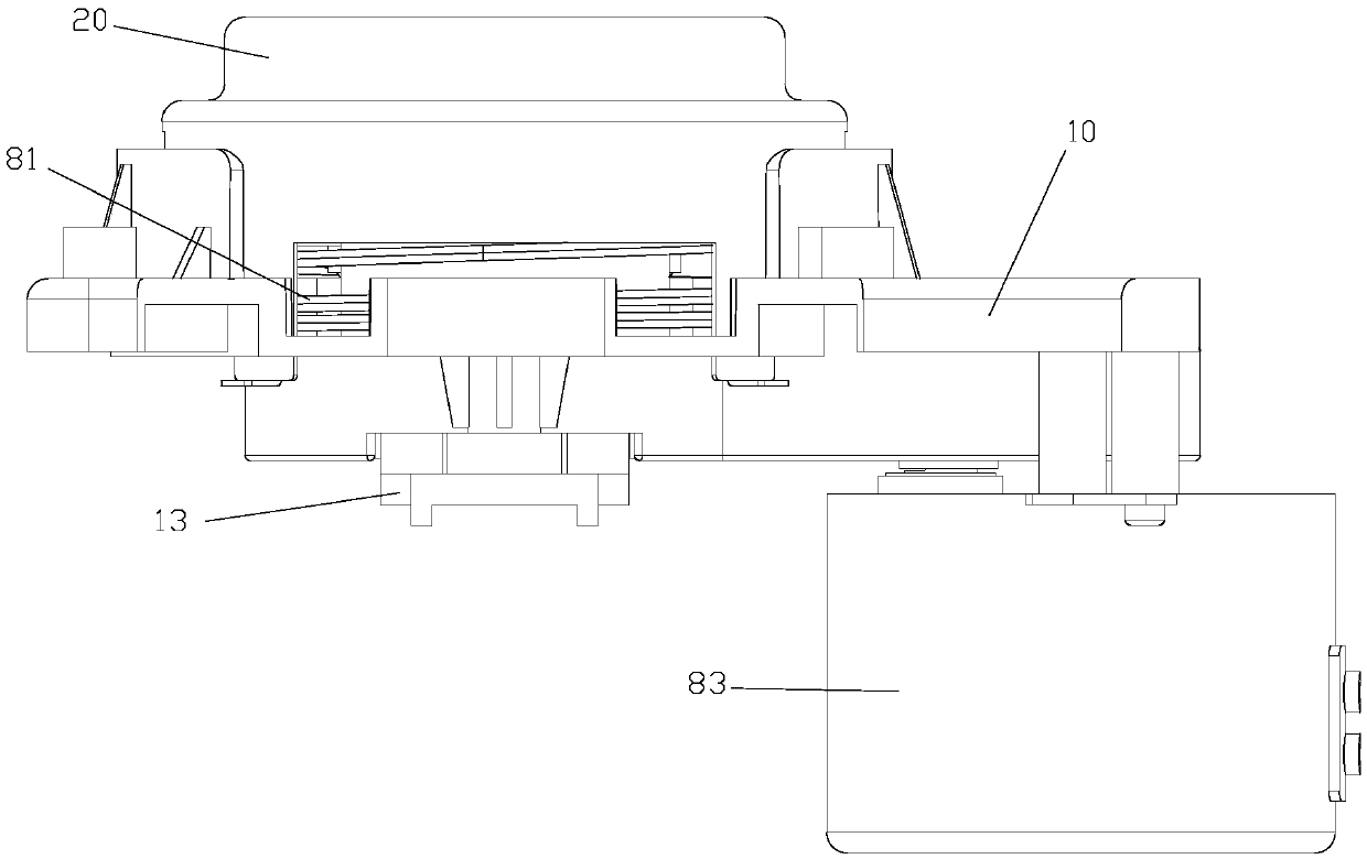 Temperature sensing assembly and cooking utensil with same