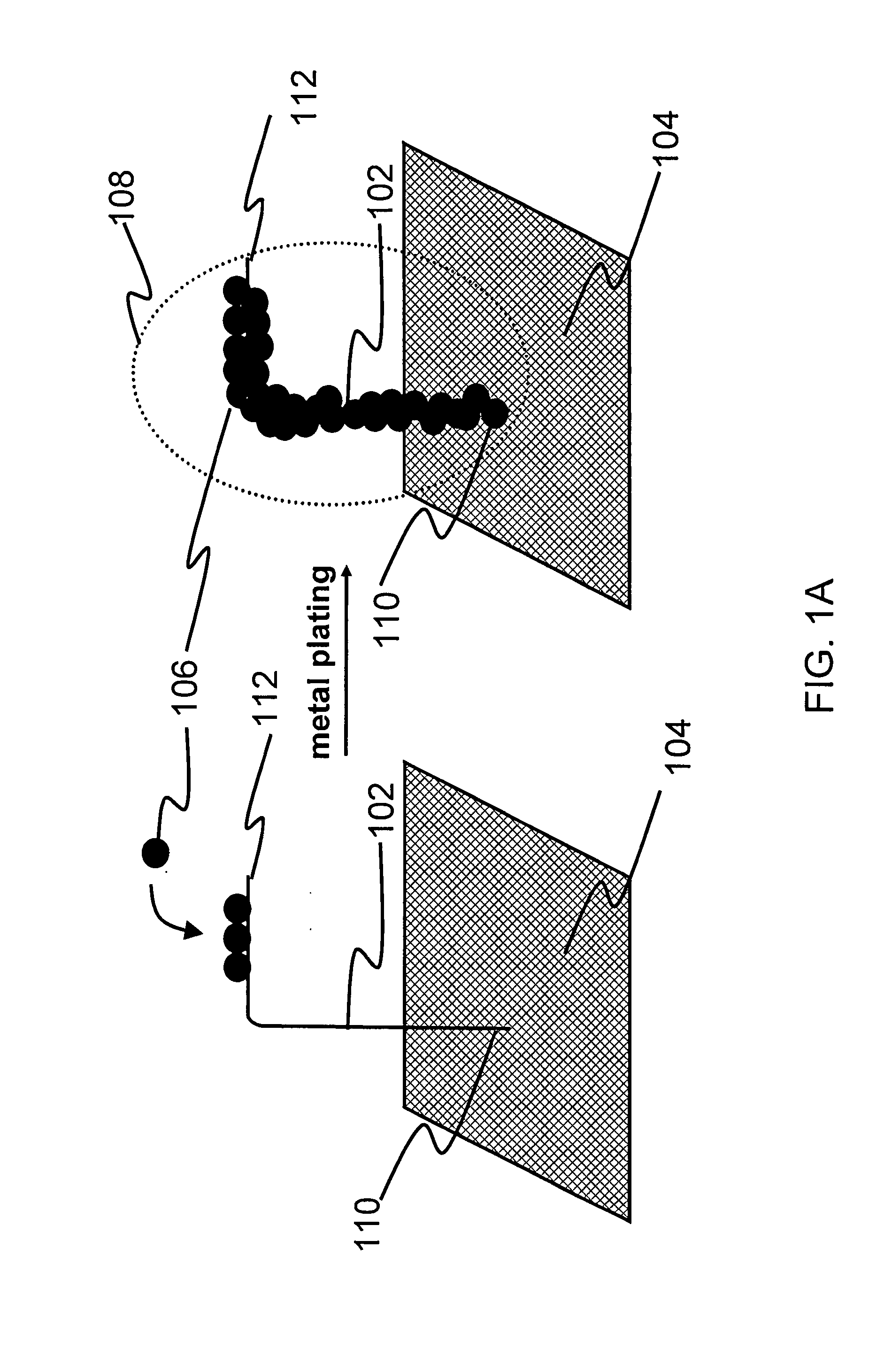 Method for self-assembly of arbitrary metal patterns on DNA scaffolds