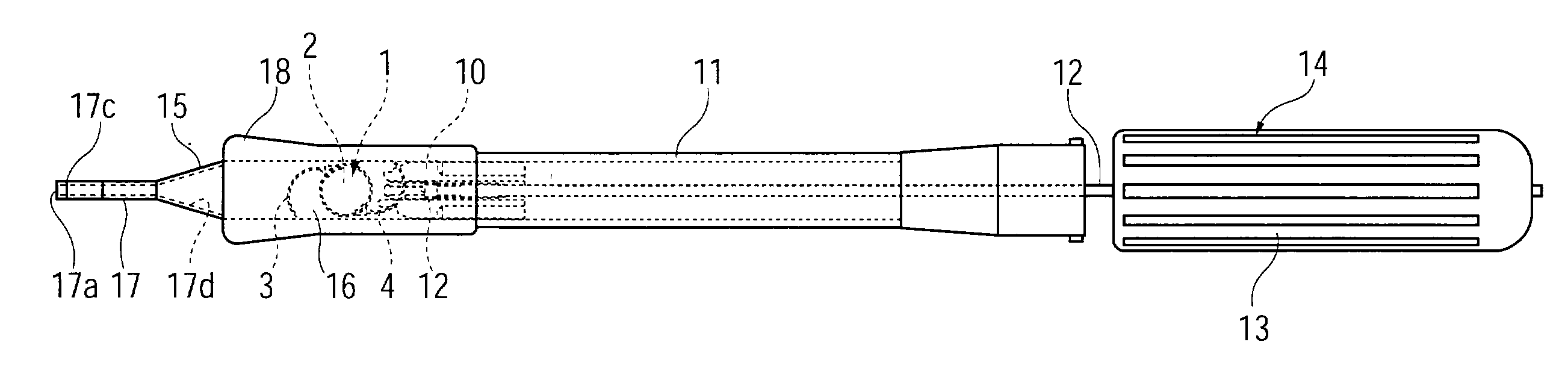 Insertion device for intraocular lens