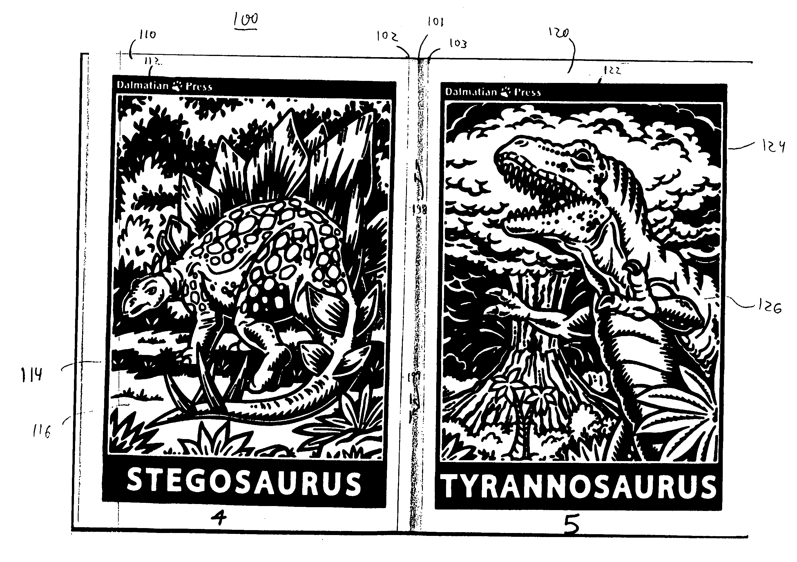 Coloring book with elevated outline portions