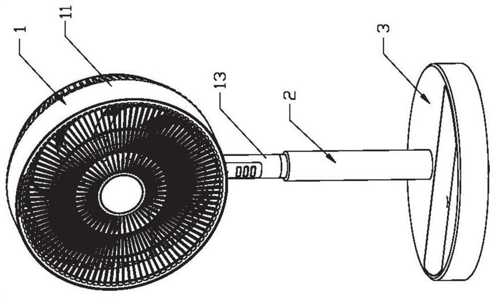 Floor circulating fan