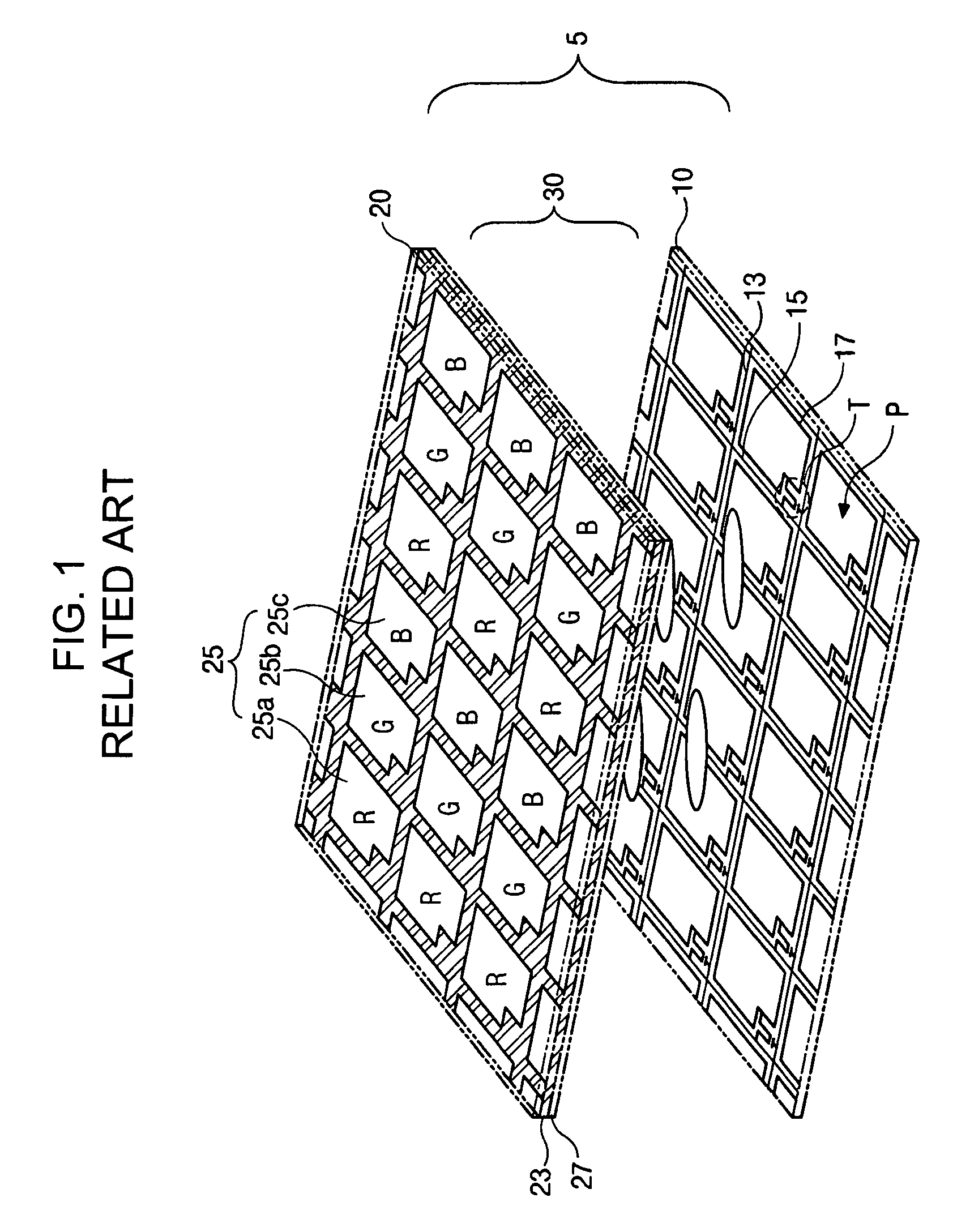 Liquid crystal display device including color filter