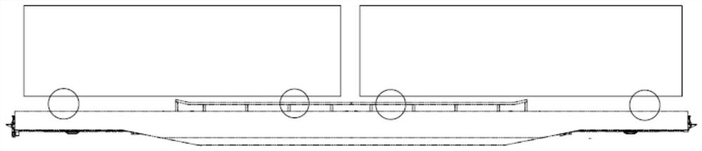 Middle movable frame of double-layer steam collection transport automobile