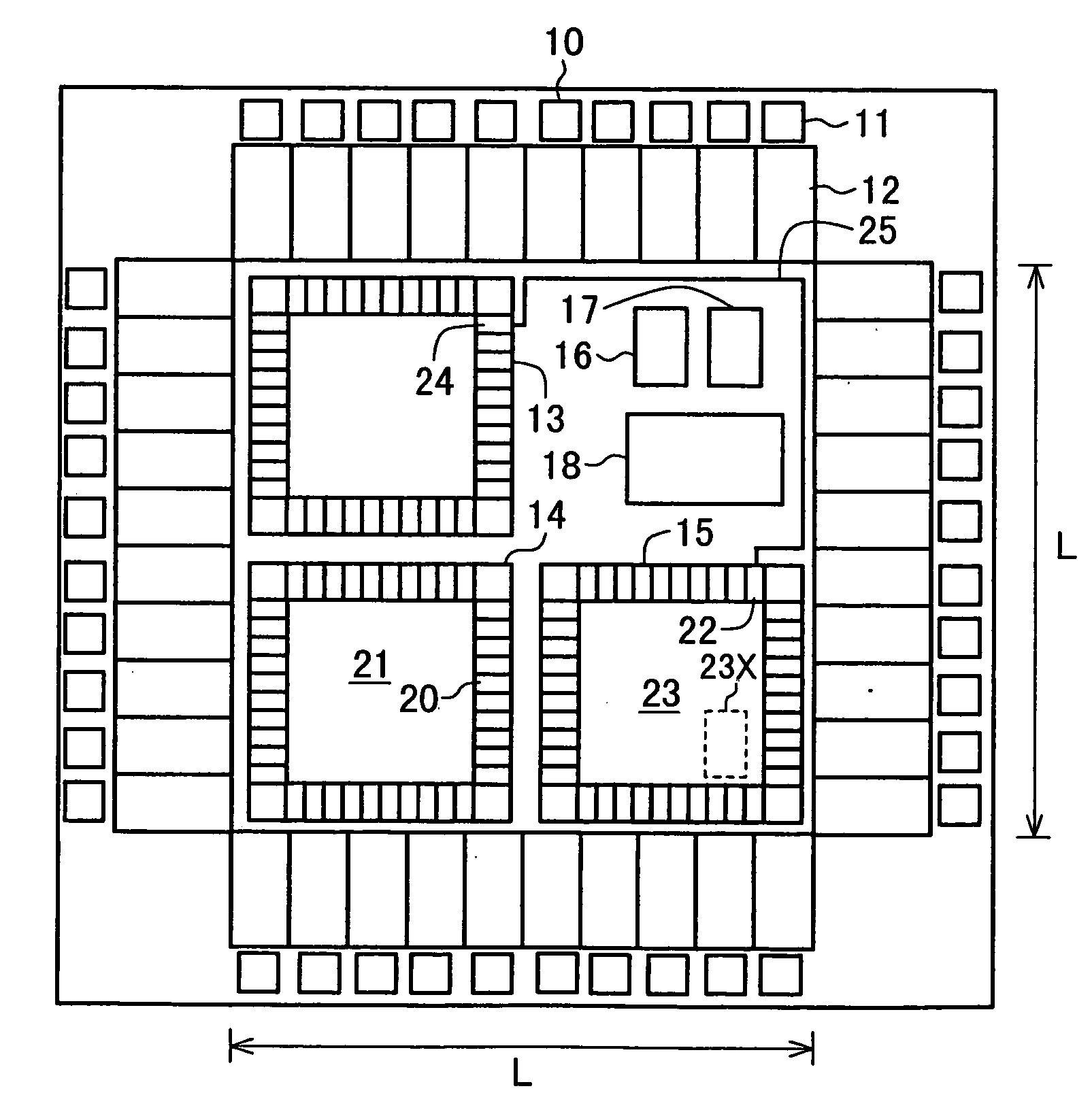 Integrated logic circuit and hierarchical design method thereof