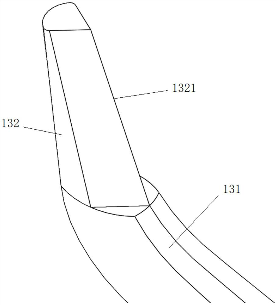 Spraying supporting device for square inner pot product