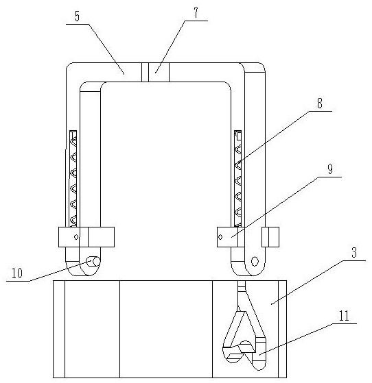 A fully automatic loading and unloading positioning device for bowl knives