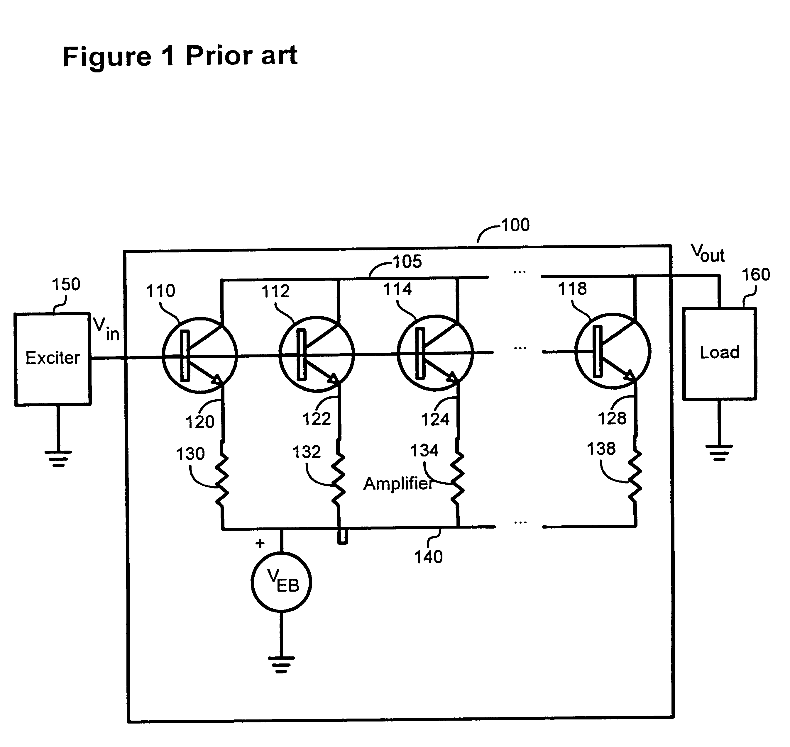 Protection scheme for multi-transistor amplifiers