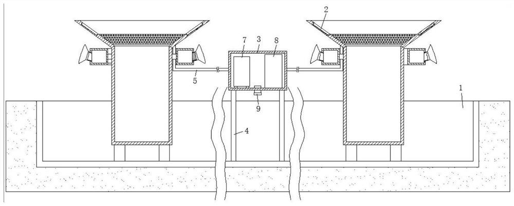 Self-oxygenating device for fishery breeding