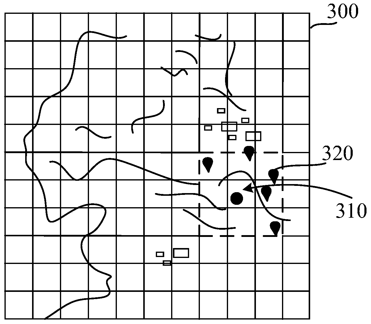 Map region generation method in virtual environment, display method and device