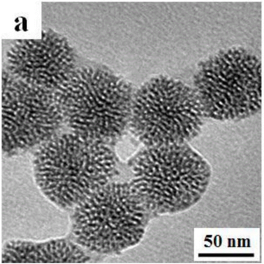 Mesoporous platinum-palladium bimetallic nanoparticle and preparation method thereof