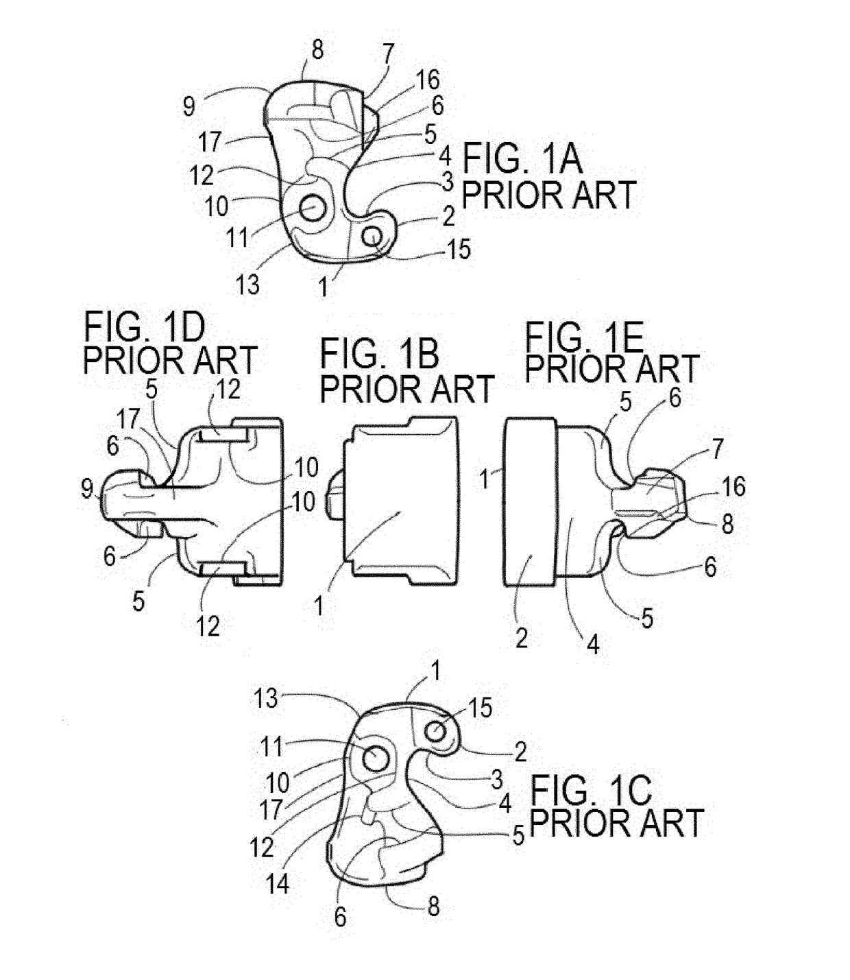 Railroad Coupler Knuckle with External Weight Reducing Features and Method of Forming the Same