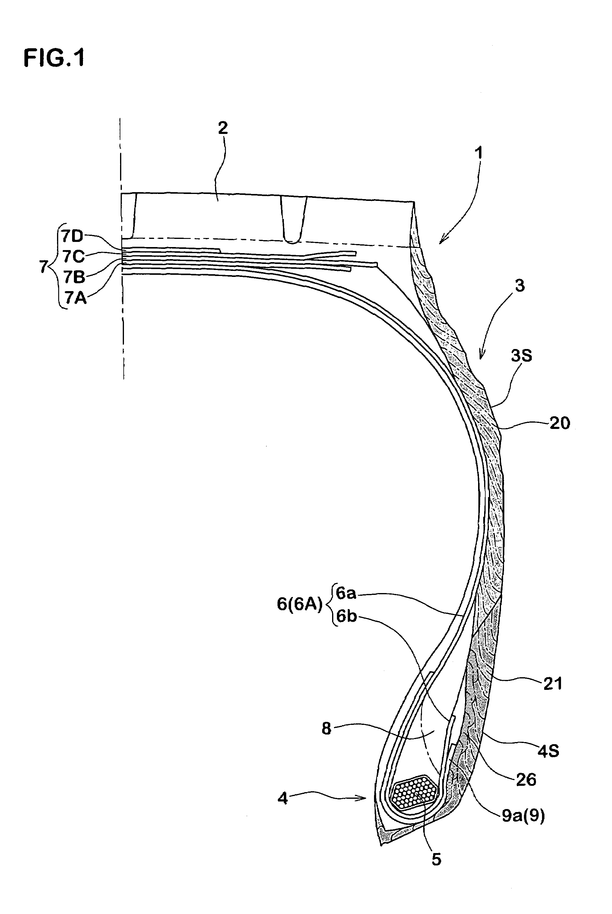 Pneumatic tire and manufacturing method of the same