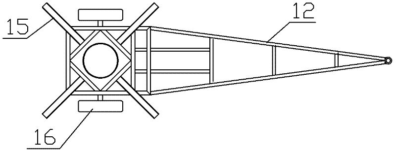 Automatic remote control electric installation and maintenance vehicle