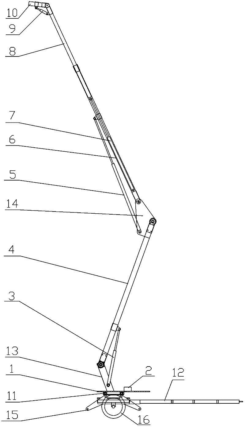 Automatic remote control electric installation and maintenance vehicle