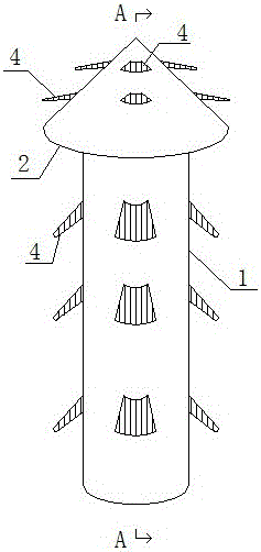 A water level monitoring device outside a vehicle and a sunroof opening device