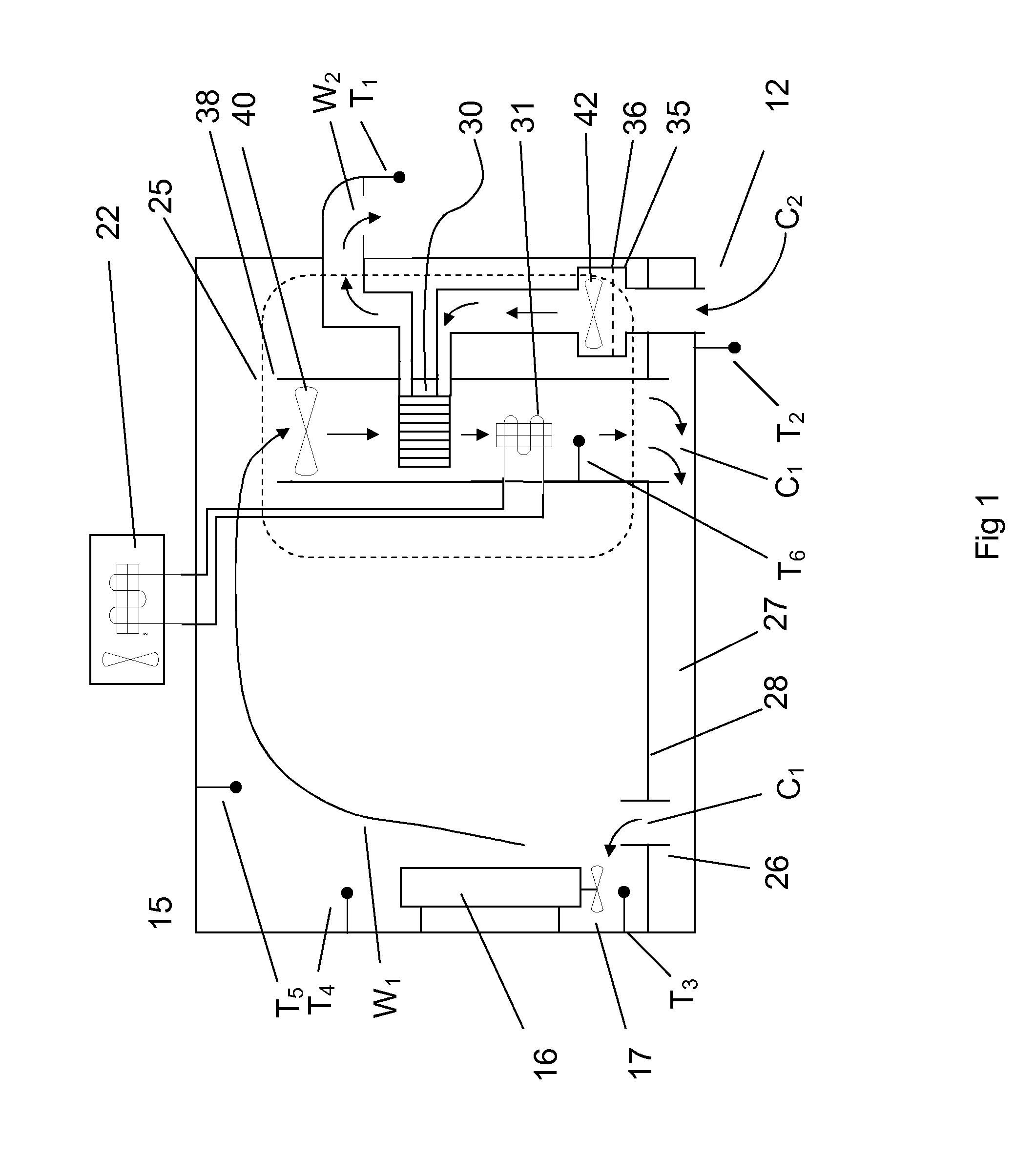 Electrical Room Of An Industrial Equipment Such As A Container Crane, The Electrical Room Comprising A Cooling Device