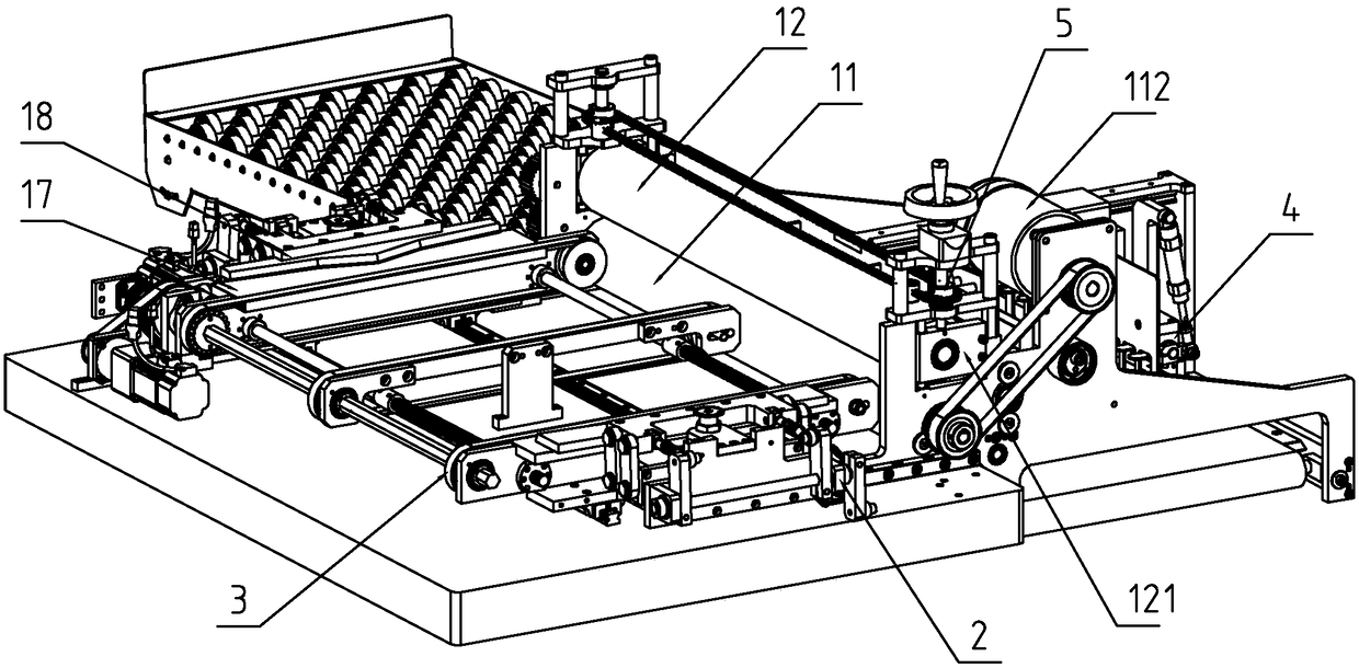Edge-folding and press-fit mechanism for surface sealing machine