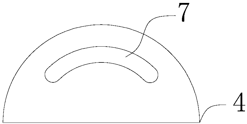 Forklift fork arm mounting structure