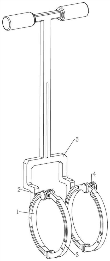 Winding, bundling and positioning structure based on automobile wire harness