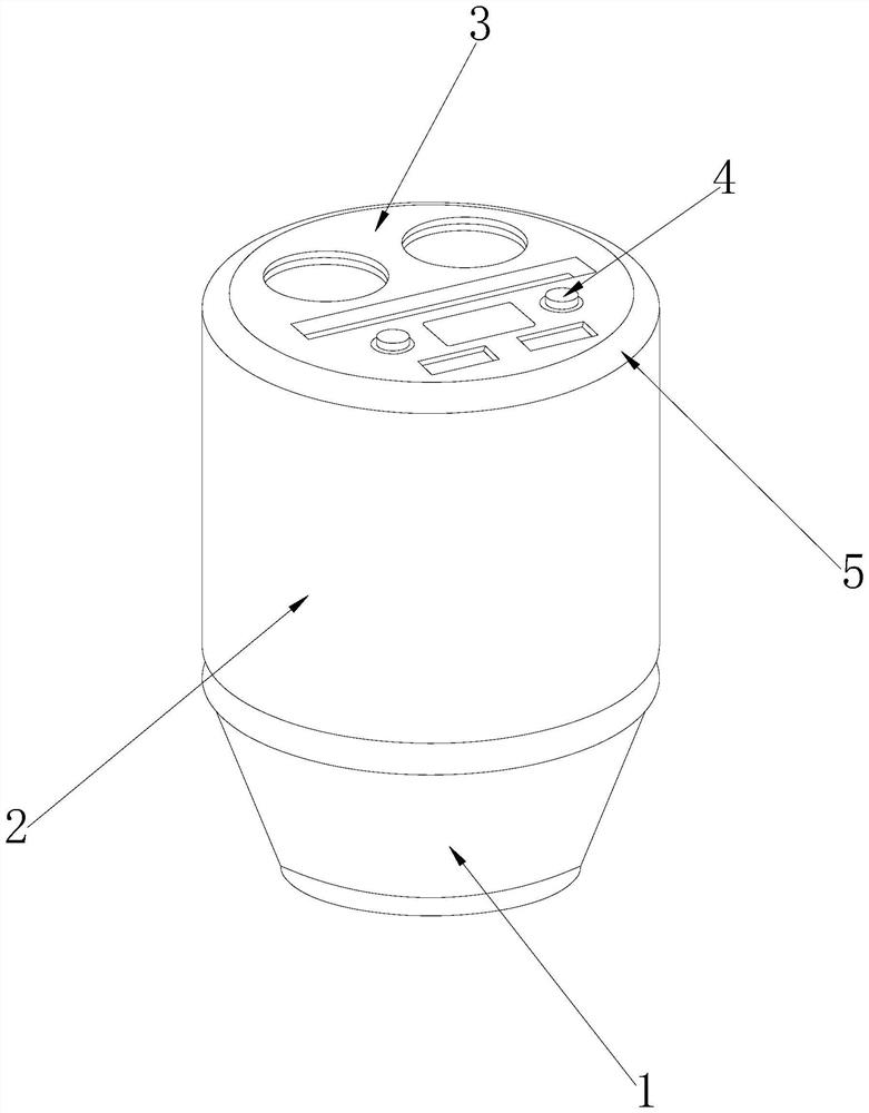 Multi-purpose vehicle-mounted electronic product charger