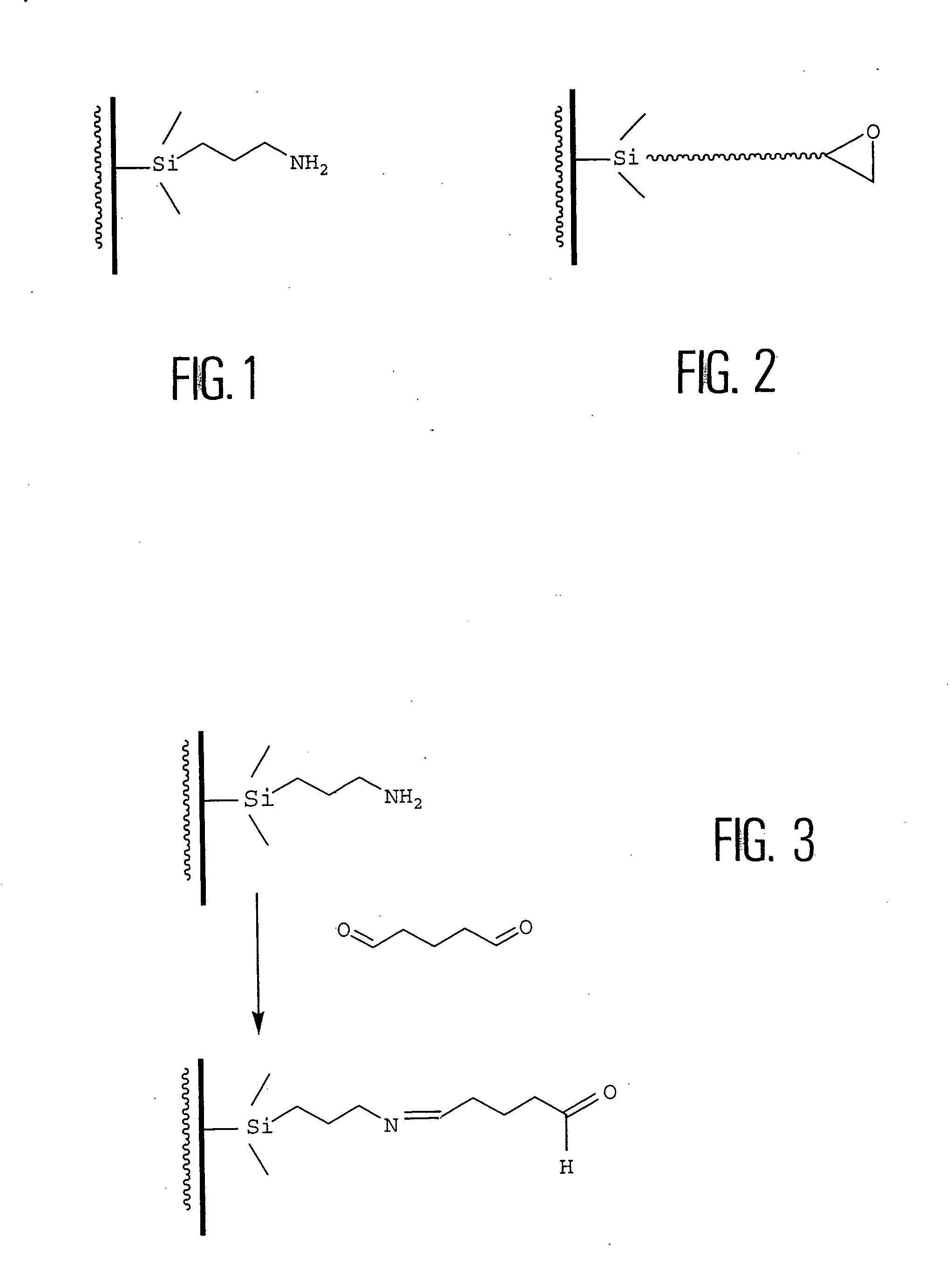 Method of immobilizing probes, in particular for producing bio chips