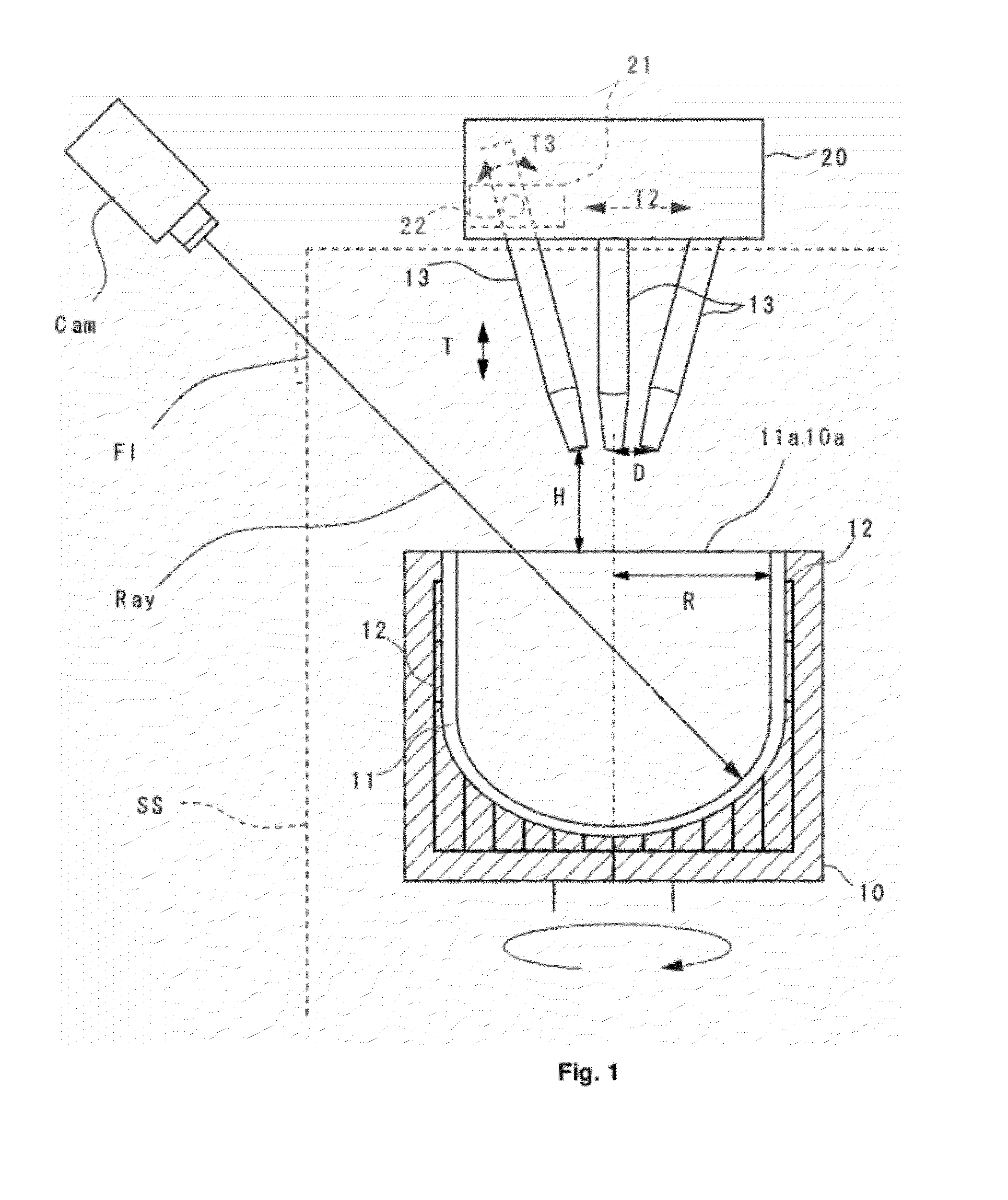 Method and apparatus for manufacturing vitreous silica crucible