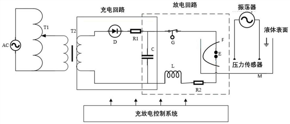 Impulse sound source microporous electrode detection system and use method thereof