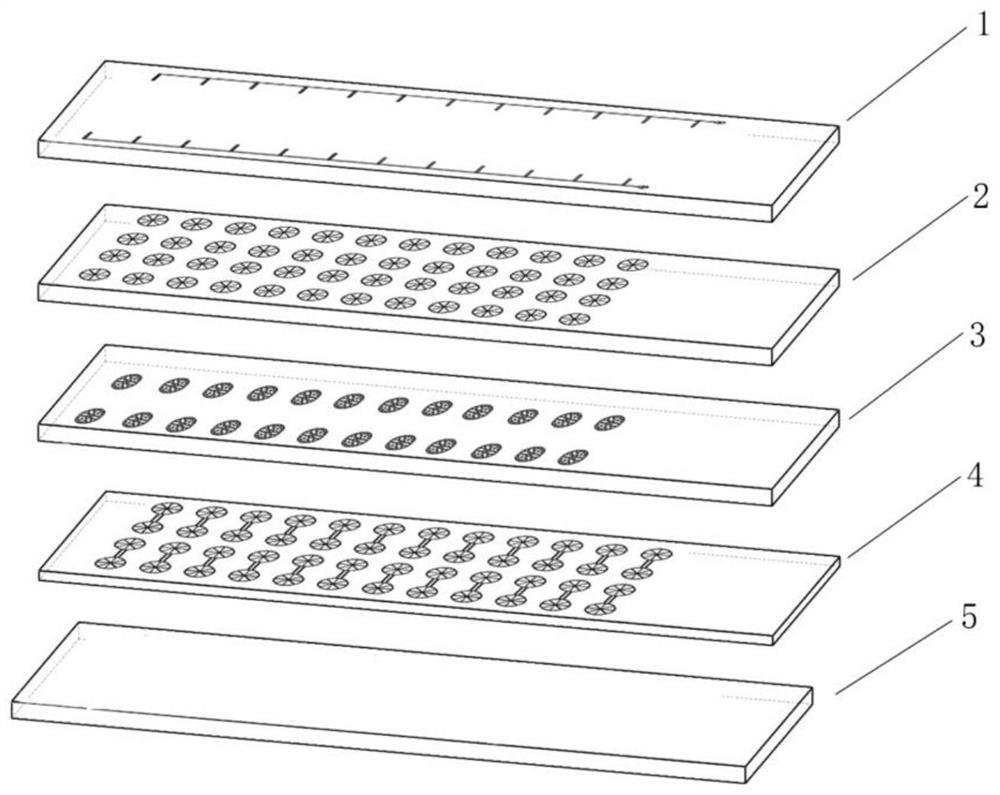 Micro-fluidic filter chip, AuNPs-based nucleic acid triple detection kit and AuNPs-based nucleic acid triple detection method