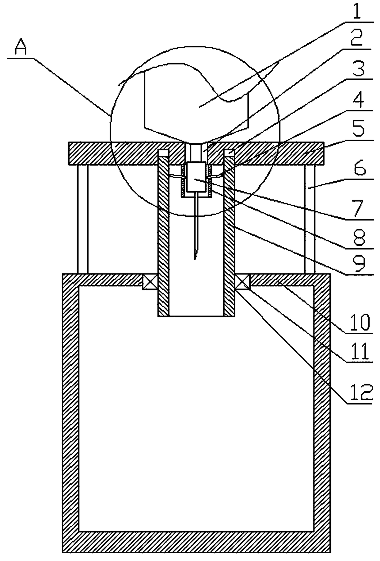 Medical sharp box with needle remover