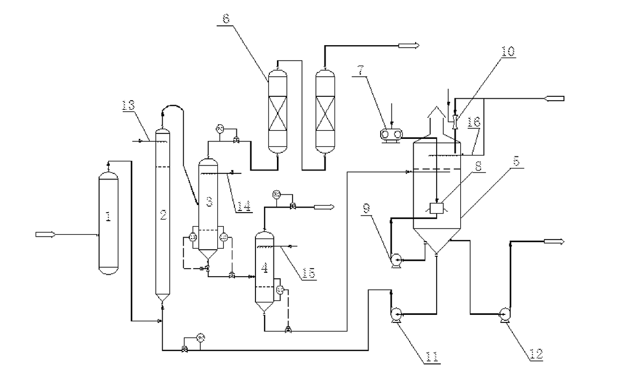 High efficient desulfurization-regeneration system using a suspension bed