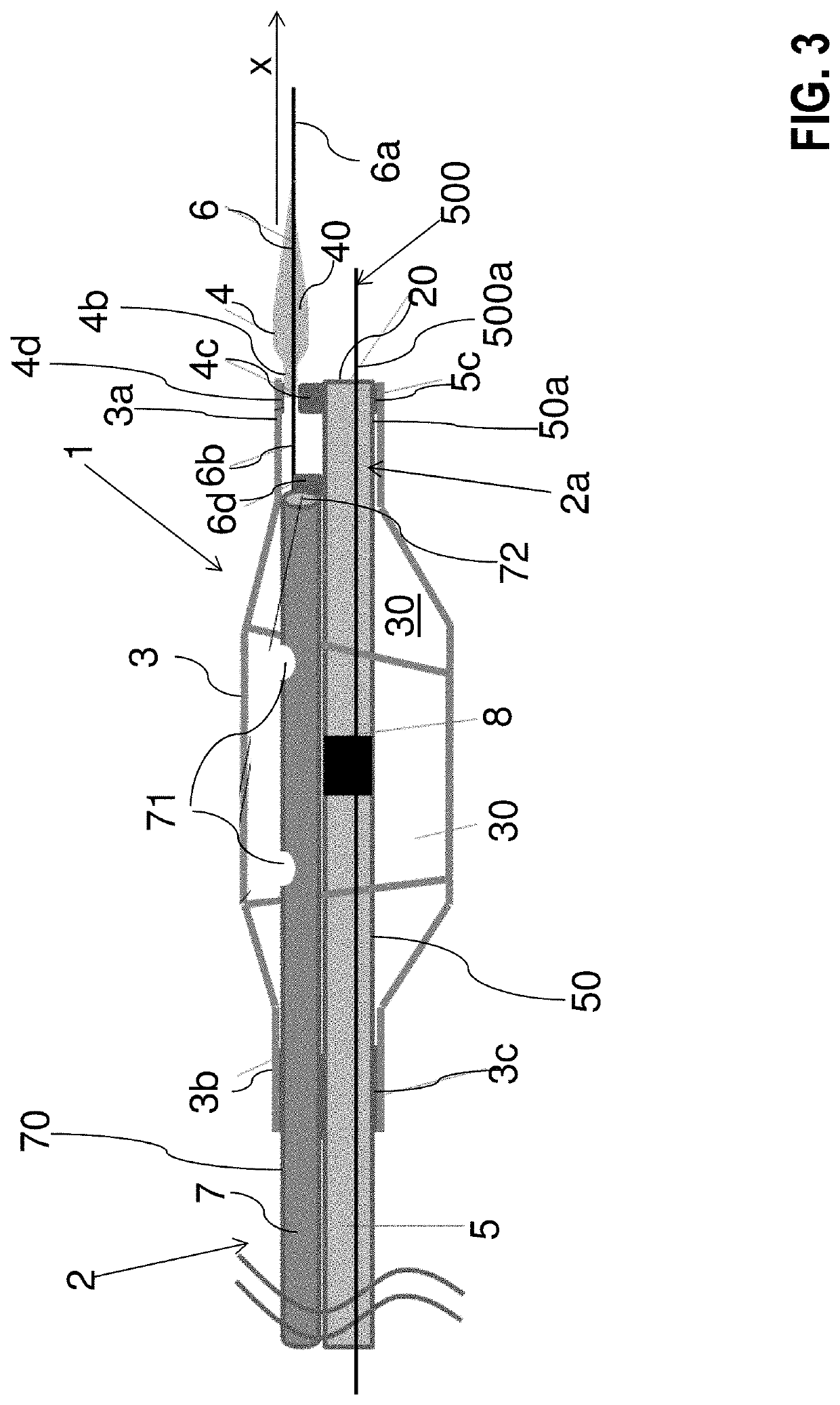 Catheter devices for chronic total occlusion recanalisation