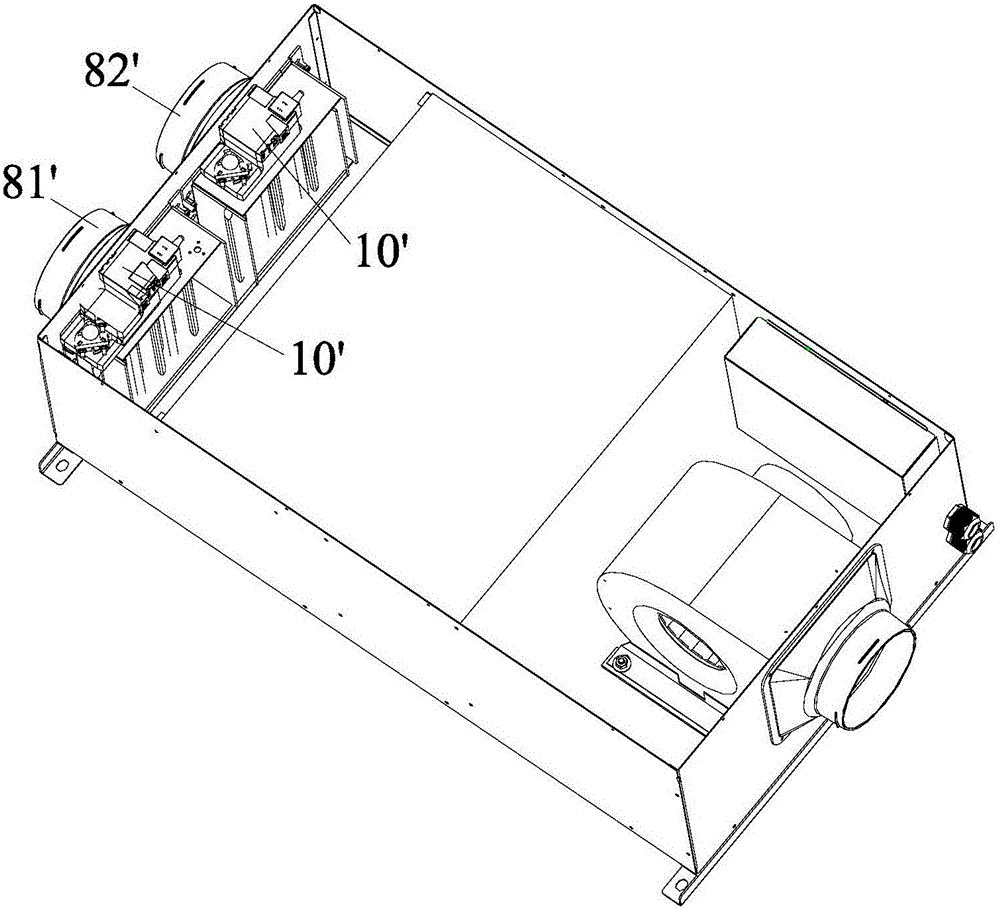 Air valve and air conditioning unit comprising same