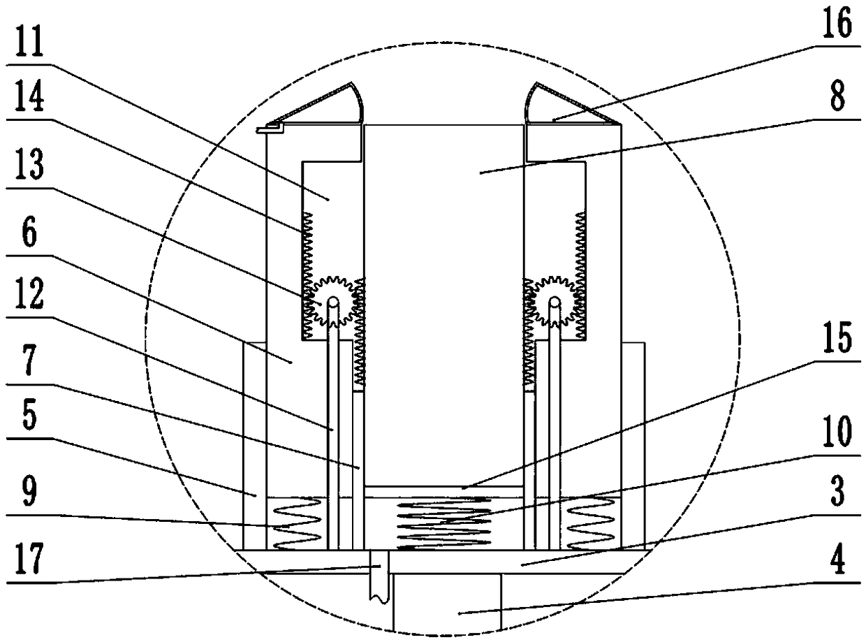 Waste tire dicing device