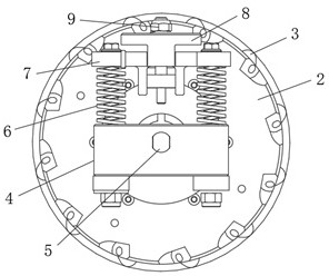 Embedded-speed-reducer type direct-current servo Mecanum wheel